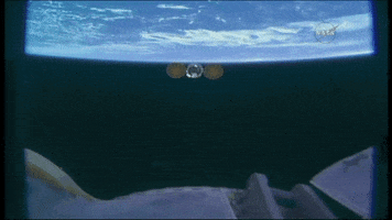 space depart GIF by NASA