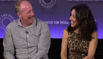 selina meyer laughing GIF by The Paley Center for Media