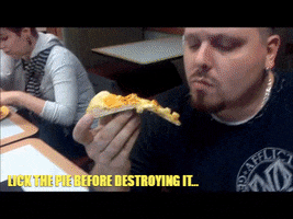 Sexy Pizza GIF by Brimstone (The Grindhouse Radio, Hound Comics)