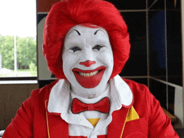 ronald mcdonald lol GIF by McDonald's CZ/SK