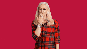 reaction gif blow kiss GIF by Gwen Stefani