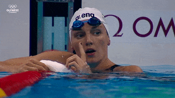 number 1 swimming GIF by Olympic Channel