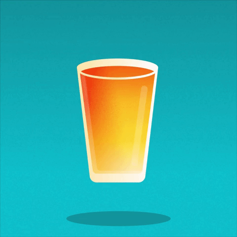 Curiously animation drink friday tgif GIF