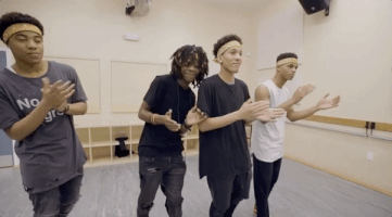 clapping dancing GIF by AwesomenessTV