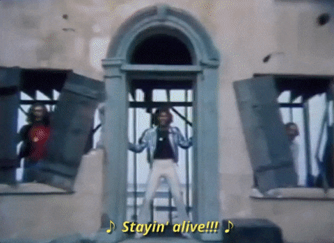 Stayin Alive Gifs Get The Best Gif On Giphy