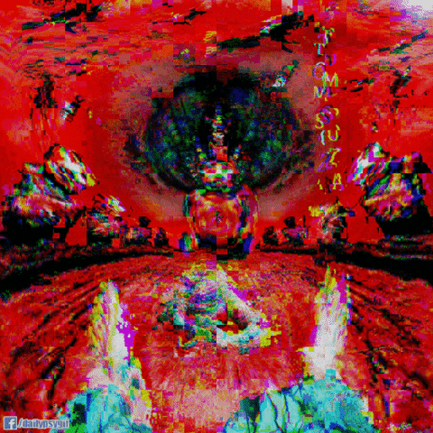 art distort GIF by Psyklon