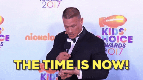 The Time Is Now GIFs - Get the best GIF on GIPHY