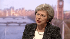 raddie theresa may talks uk prime minister theresa may theresa may brexit election theresa may june 2017 election GIF