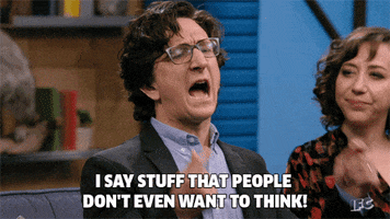 comedy bang bang speaking truth GIF by IFC