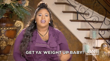 tamela mann weight GIF by TV One