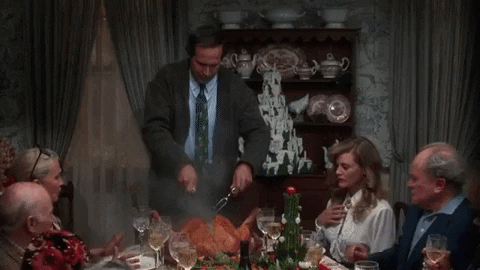 Christmas Vacation Turkey GIF by filmeditor - Find & Share on GIPHY