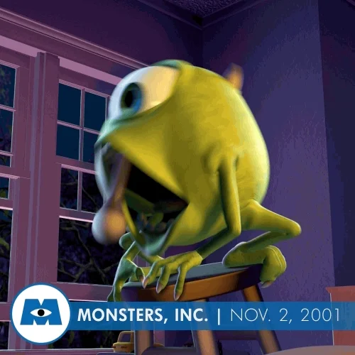 monsters inc monster GIF by Disney Pixar