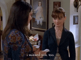 I Miss You Too Season 6 GIF by Gilmore Girls 