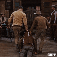 Old West Reaction GIF by GritTV