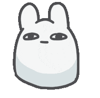 Bunny Spinning Sticker by bunny_is_moving