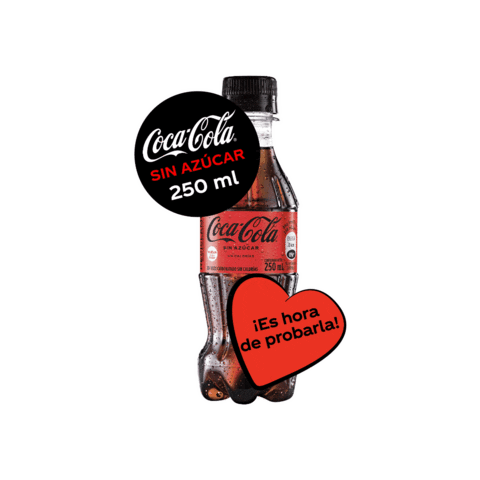 Drink Sinazucar Sticker by Coca-Cola
