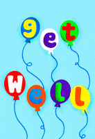 Feel Better Get Well Soon GIF by Greetings Island