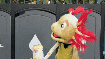 Fall Puppet GIF by Aquarium of the Pacific