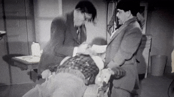 Three Stooges Larry GIF