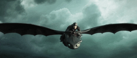 on my way attack GIF by How To Train Your Dragon