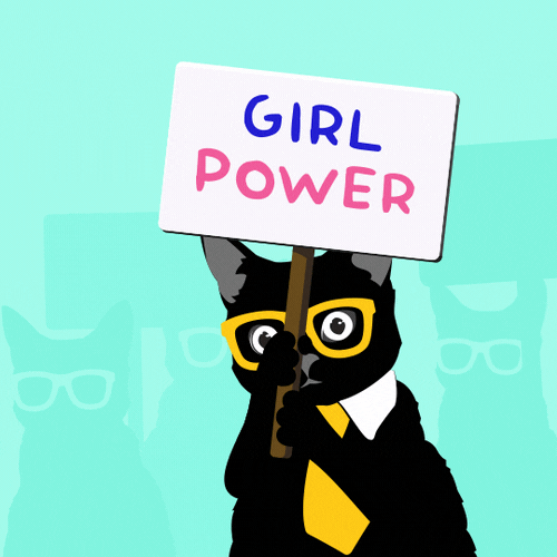 Girl Power Rally GIF by Klaus