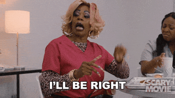 Ill Be Right Here Hold On GIF by Scary Movie