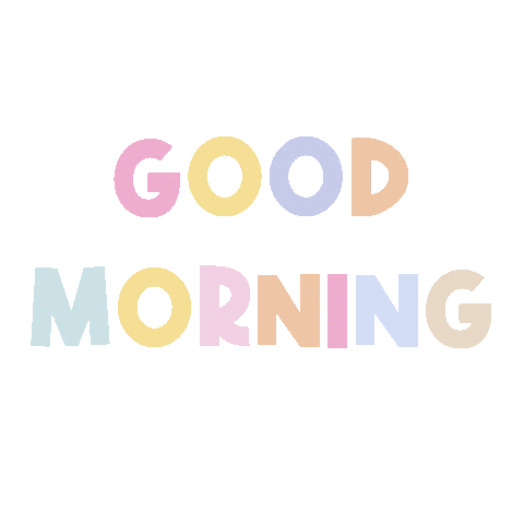 Good Morning Coffee Sticker