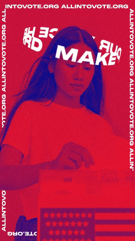 ALL IN Campus Democracy Challenge GIF