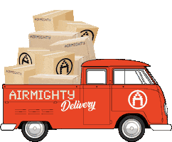 Car Delivery Sticker by AirMighty
