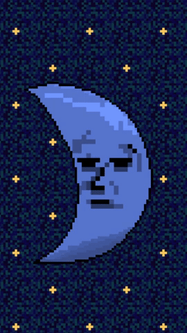 Restful Moon GIF