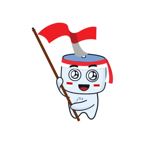 Happy 17 Agustus Sticker by Cuanderful