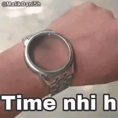 Reaction Gifs No Time GIF