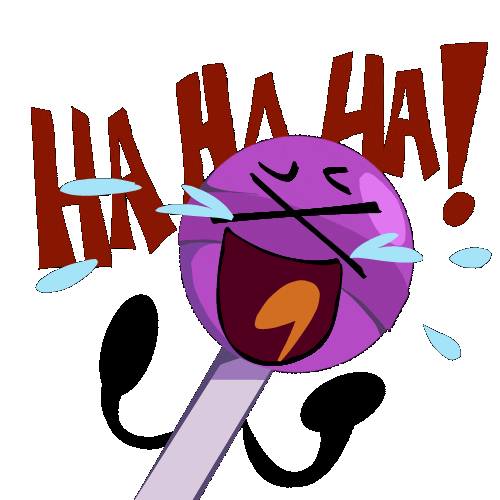 Laughing Sticker
