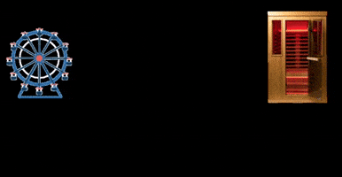 Ferris Wheel Sweat GIF by Good Health Saunas