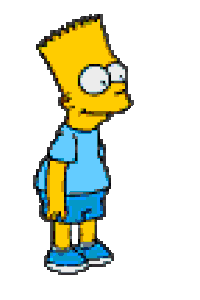 Bart Simpson Lol Sticker
