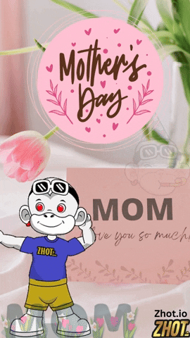 Happy Mothers Day Mom Feliz Dia Madre GIF by Zhot