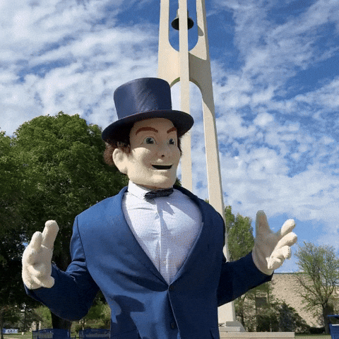 Mascot Wu GIF by Washburn University