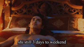 Tired Weekend GIF by Collective Media Network