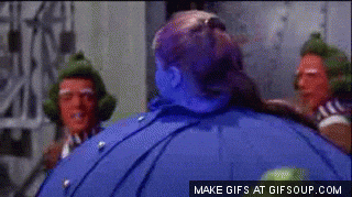 willy wonka and the chocolate factory blueberry GIF