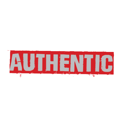 Authentic Sticker by Laine Hardy