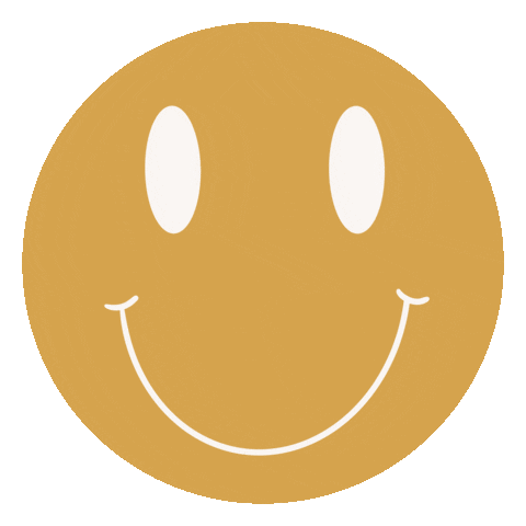 Happy Smiley Face Sticker