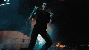 Trampa show rave bl middle finger GIF