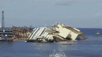 cruise ship GIF by Daily Mail Online