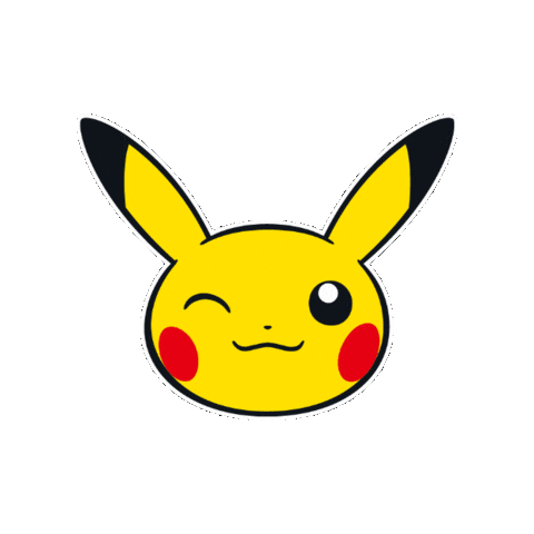 Happy Wink Sticker by Pokémon