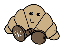 Ninety-Two Bakery & Café Sticker