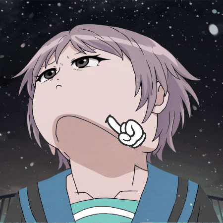 Suzumiya Haruhi Sticker GIF
