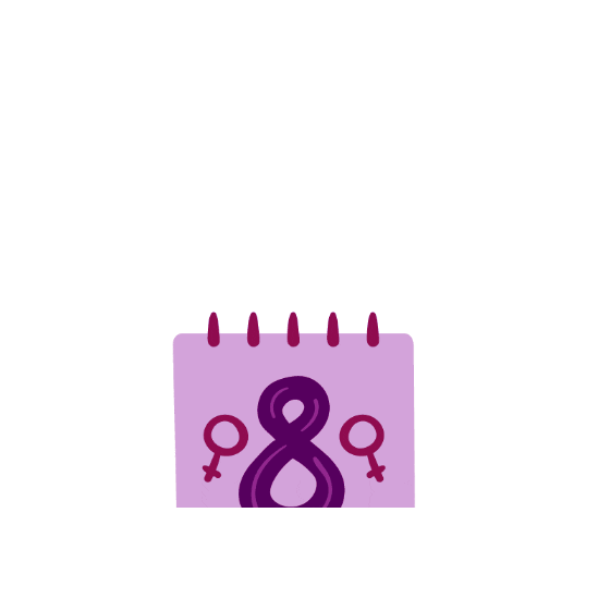 March 8Th Womens International Day Sticker by SMNYL