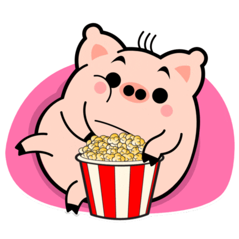 Cinema Popcorn Sticker by Carnitas VIP