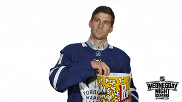 eating GIF by NHL on NBC Sports