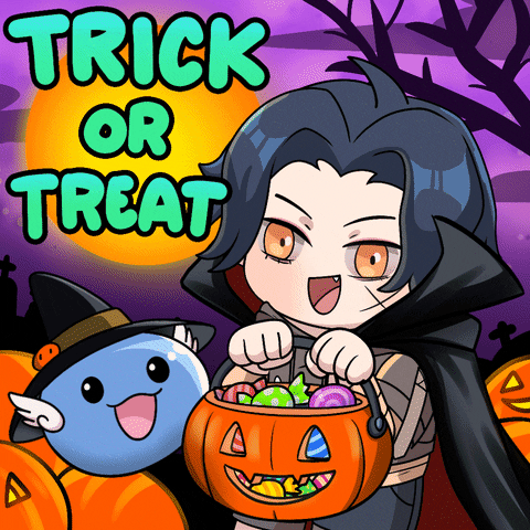 Trick Or Treat Halloween GIF by Squishiverse